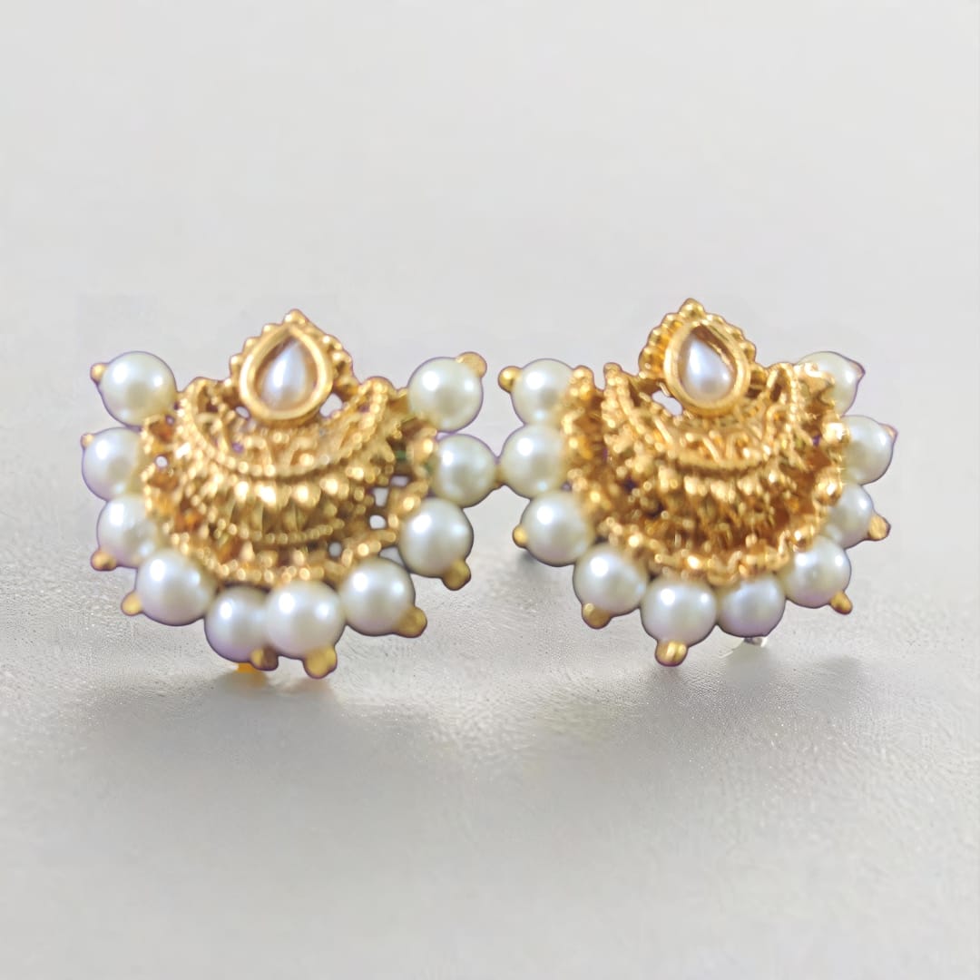 Antique Pearl Studs