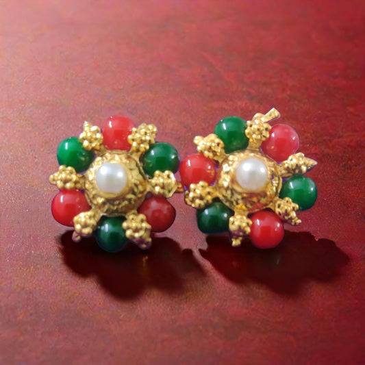 Multi Color Antique Studs